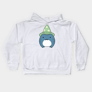 Little funny magic toad Kids Hoodie